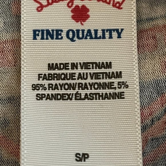 Lucky Brand Ruched Waist Summer Nights Jordana Boho / Aztec Dress   Size Small - Picture 8 of 9